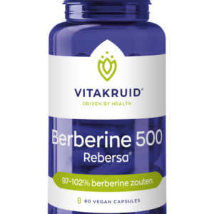 Vitakruid Berberina 500 Rebersa, flacone da 60 capsule vegane