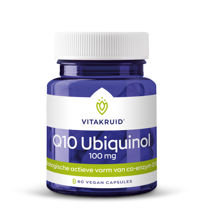 Vitakruid Q10 Ubiquinol 100 mg, flacone da 60 capsule vegane